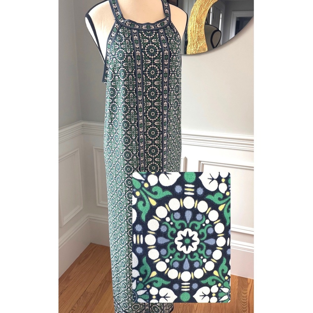 Max Studio Maxi Sleeveless Dress Beach Wedding Guest Summer Geometric XL